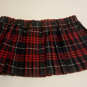 Sexy Plaid School Girl Uniform Ultra Mini Skirt